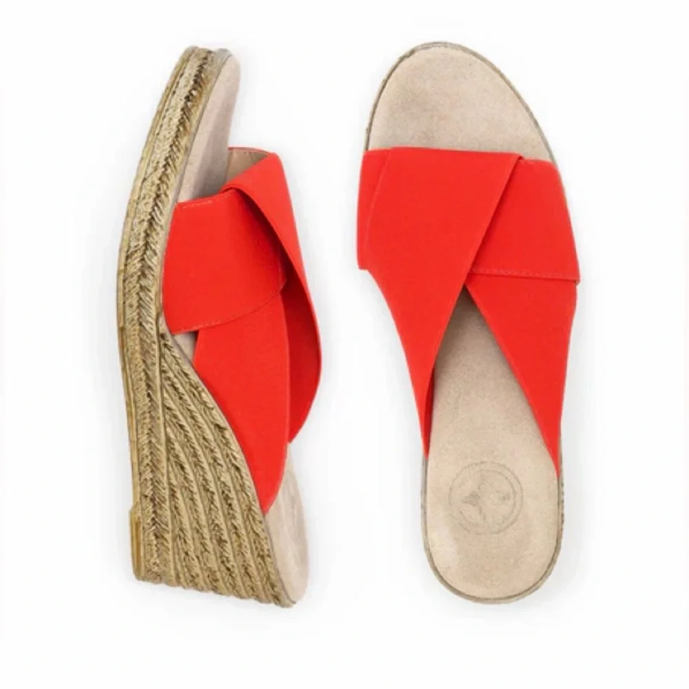 Charleston Shoe Company Porter 1 Platform Wedge Sandals